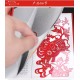 Chinese Paper Cut Coffee Table Book (Animal Zodiacs)