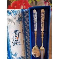 Two Piece Gigi Gao's Ceramic Cutlery Set