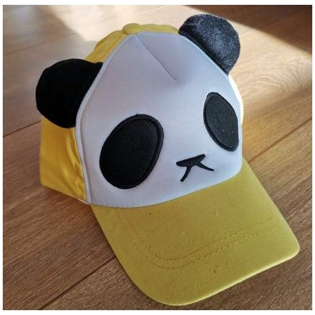 Panda Caps - Yellow