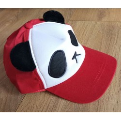 Panda caps - Red